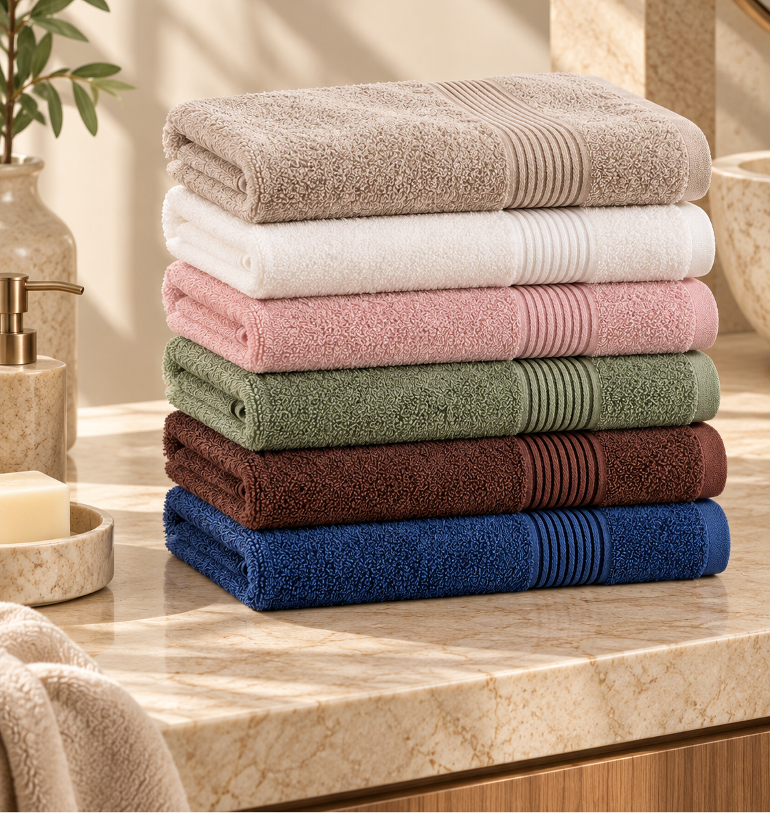 Soft Cotton Towels